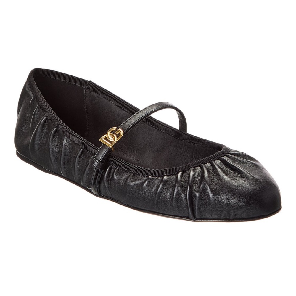 Dolce & Gabbana
DG Logo Leather Flat